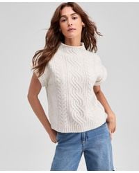 And Now This - Sleeveless Funnel-neck Sweater - Lyst
