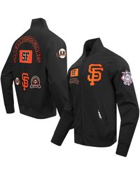 Pro Standard - San Francisco Giants Area Code Twill Full-zip Jacket - Lyst