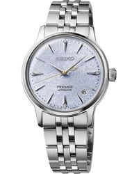 Seiko - Presage Cocktail Time Mid-size Stainless Steel Automatic Bracelet Watch - Lyst