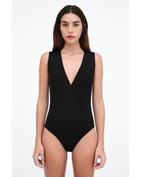 MARCELLA - Mia Bodysuit - Lyst