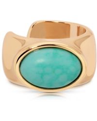Ettika - Turquoise Solstice Cuff Earrings - Lyst