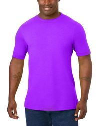 Kingsize - Big & Tall No Sweat Longer-length Short Sleeve Crewneck Tee - Lyst