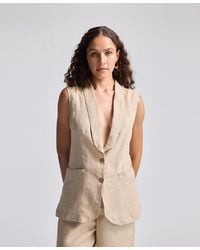 REISTOR - Sleeveless Hemp Jacket - Lyst