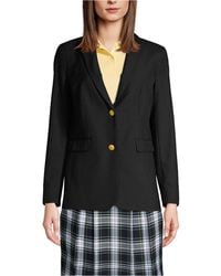 Lands' End - Hopsack Blazer - Lyst