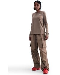 Nike - Sportswear Club Cotton Long-sleeve T-shirt - Lyst