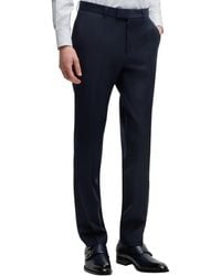 BOSS - Boss By Virgin Wool Slim-fit Trousers - Lyst