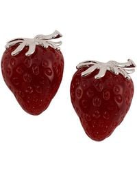 SOH - The Strawberry Stud Earrings - Lyst