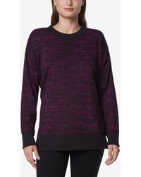 Marc New York - Andrew Marc Sport Printed Tunic Length Pullover Top - Lyst