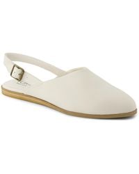 TOMS - Jade Slingback Pointed Toe Flats - Lyst