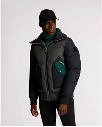 Alpenhaus - Sebonack Quilted Denim-look Bomber Jacket - Lyst