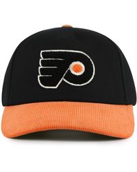 American Needle - Black/orange Philadelphia Flyers Burnett Adjustable Hat - Lyst