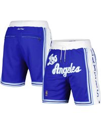 Mitchell & Ness - Los Angeles Lakers Hardwood Classics Authentic Nba X Just Don Mesh Shorts - Lyst