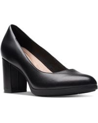 Clarks - Bayla Skip ( Leather) High Heels - Lyst