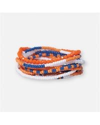 INK+ALLOY - Ink + Alloy Sage 10 Stranded Beaded Stackable Stretch Bracelets - Lyst