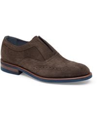 Johnston & Murphy - Ashford Wingtip Slip On Shoe - Lyst