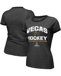 Majestic - Threads Vegas Golden Knights 2023 Stanley Cup Champions Ringer Tri-blend T-shirt - Lyst