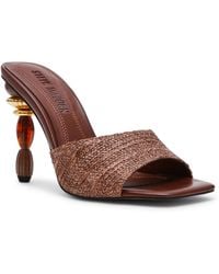 Steve Madden - Sia Novelty Square-toe High-heel Dress Sandals - Lyst