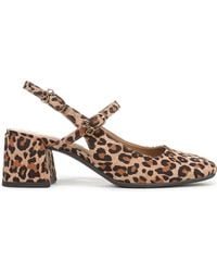 Sam & Libby - Grace Block Heel Slingback Mary Jane Pumps - Lyst
