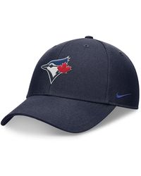 Nike - Navy Toronto Blue Jays Evergreen Club Performance Adjustable Hat - Lyst