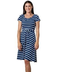 Hope & Henry - Tie-waist Knit Dress - Lyst