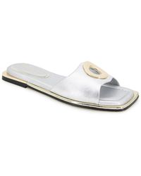 Kenneth Cole - Asher Flat Sandals - Lyst