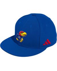 adidas - Kansas Jayhawks On-field Baseball Fitted Hat - Lyst