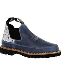 Georgia Boot - Boho Navy Romeo Shoe - Lyst