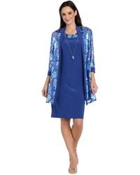 R & M Richards - Petite Foil Jacket & Dress - Lyst