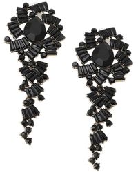 SOH - Crystal Drop Earrings - Lyst