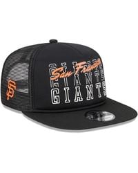 KTZ - San Francisco Giants Street Team A-frame Trucker 9fifty Snapback Hat - Lyst
