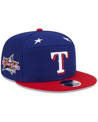 KTZ - Royal/red Texas Rangers 2025 Mlb All-star Game Side Patch 9fifty Snapback Hat - Lyst
