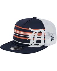 KTZ - Detroit Tigers 9fifty A-frame Trucker Snapback Hat - Lyst