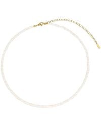 st. Moran - Tarnish-resistant Natural Keshi Freshwater Pearl Rena Necklace - Lyst