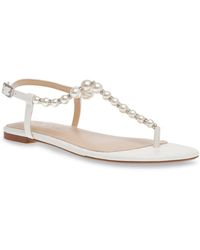 Betsey Johnson - Gal Pearl T Strap Sandals - Lyst