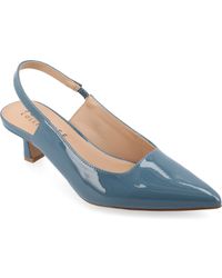 Journee Collection - Paulina Kitten Heel Slingback Pumps - Lyst