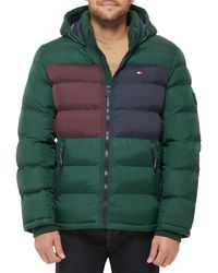 Tommy Hilfiger - Hooded Puffer Jacket - Lyst