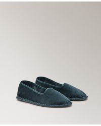 Mango - Velour Shoes - Lyst