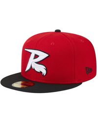 KTZ - Â Red/black Richmond Flying Squirrels Authentic Collection 59fifty Hat - Lyst