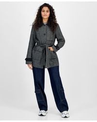 Steve Madden - Belted Single-breasted Jacket - Lyst