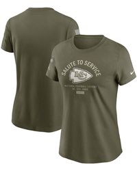 Nike - Kansas City Chiefs 2025 Salute To Service Sideline T-shirt - Lyst