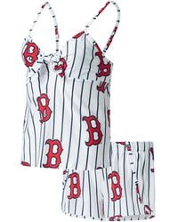 Concepts Sport - Boston Red Sox Reel Allover Print Tank Top And Shorts Sleep Set - Lyst
