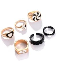 SOH - Everyday Multi-layer Ring - Lyst