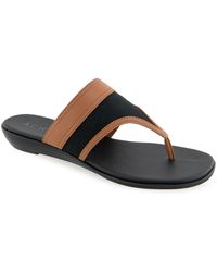 Aerosoles - Gesa Round Toe Thong Sandals - Lyst