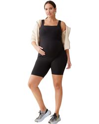 Ingrid & Isabel - Ingrid + Isabel Maternity Ingrid + Isabel Short Active Unitard Romper - Lyst