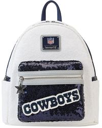 Loungefly - And Dallas Cowboys Sequin Mini Backpack - Lyst