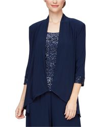 alex evenings coats & jackets