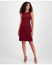 Kasper - Sleeveless Multi-seam Sheath Dress - Lyst