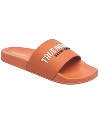 True Religion - Weezy Logo Slide - Lyst