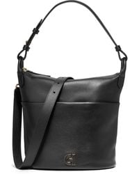 Cole Haan - Essential Soft Medium Leather Bucket Bag - Lyst