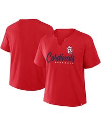 Fanatics - St. Louis Cardinals Fan Fave Stadium Slub Boxy T-shirt - Lyst
